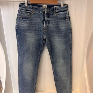 Flint and Tinder Men's Stretch Selvedge Denim Jeans, 31x30 HB Athletic Tapered